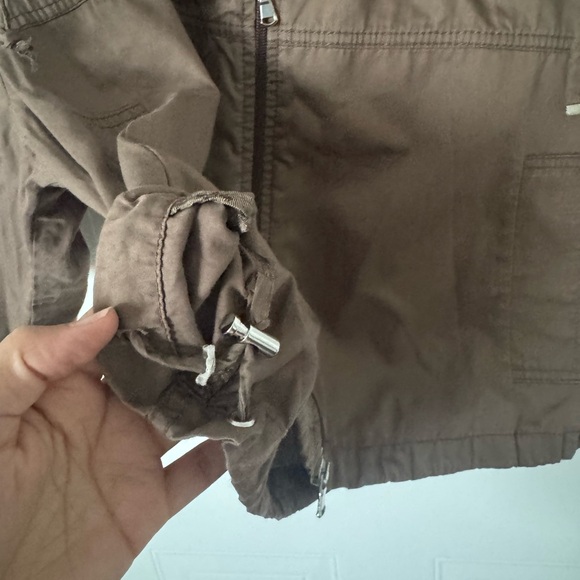 Marc Aurel Brown Hooded Jacket - Picture 7 of 11